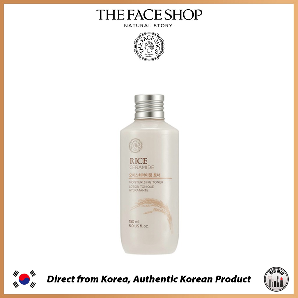 Toner dưỡng ẩm THE FACE SHOP RICE & CERAMIDE 150ml