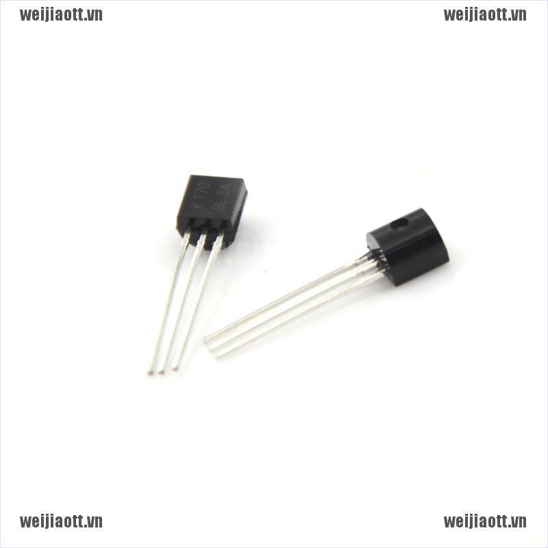 Bộ 5 linh kiện DIP 3 chân 2SK170-BL K170BL 2SK170 chính gốc TOSHIBA FET chất lượng cao