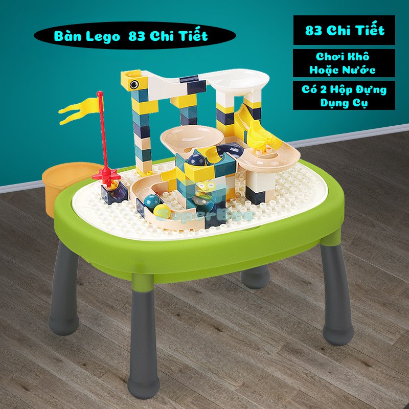 Đồ Chơi Bàn LeGo đa năng  Hình Gấu Đáng Yêu SuperBee, Lắp Ráp, Xếp Hình Lắp Ráp Cho Bé