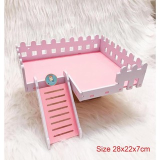 Tầng gắn lồng Hamster loại to [gồm cả ốc vít] MHB12