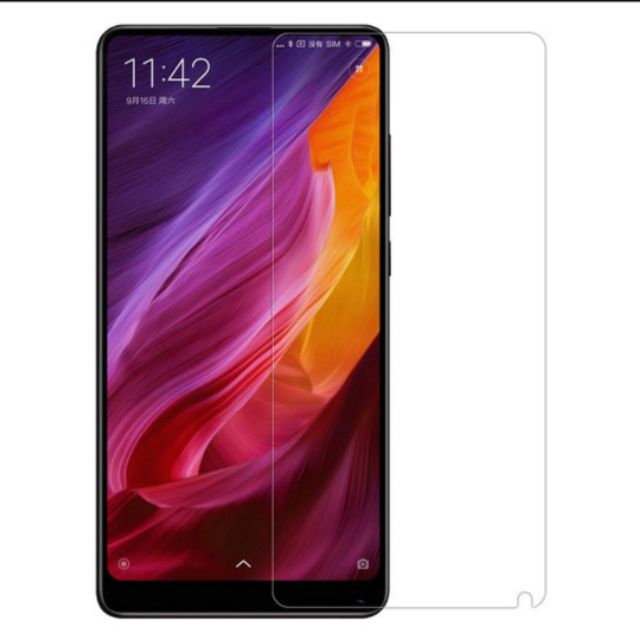 Bộ 3 tấm dán kính cường lực 9H Xiaomi Mi Mix 2 - Trong suốt