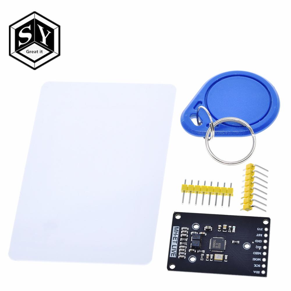 Mô Đun Rfid Rc522 Mini Kits S50 13.56 Mhz 6cm Cho Arduino Uno 2560