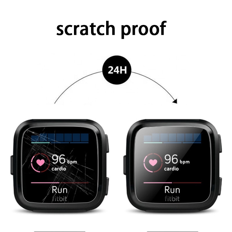 Miếng Dán Bảo Vệ Màn Hình 2.5d Cho Đồng Hồ Thông Minh Fitbit Versa 2