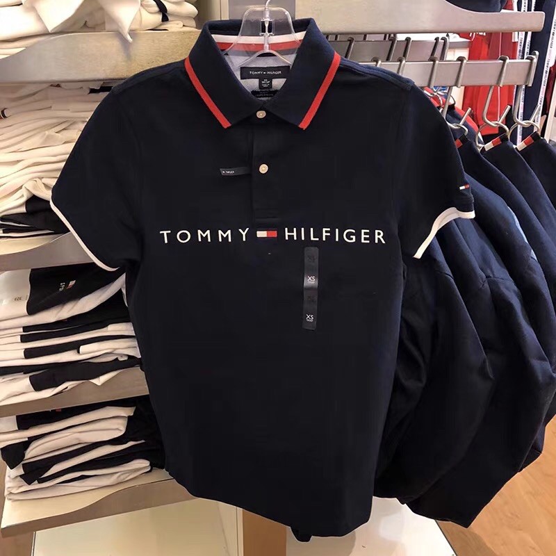 TOMMY HILFIGER - Áo thun Tommy chính hãng - Áo thun POLO Tommy ngắn tay new hot