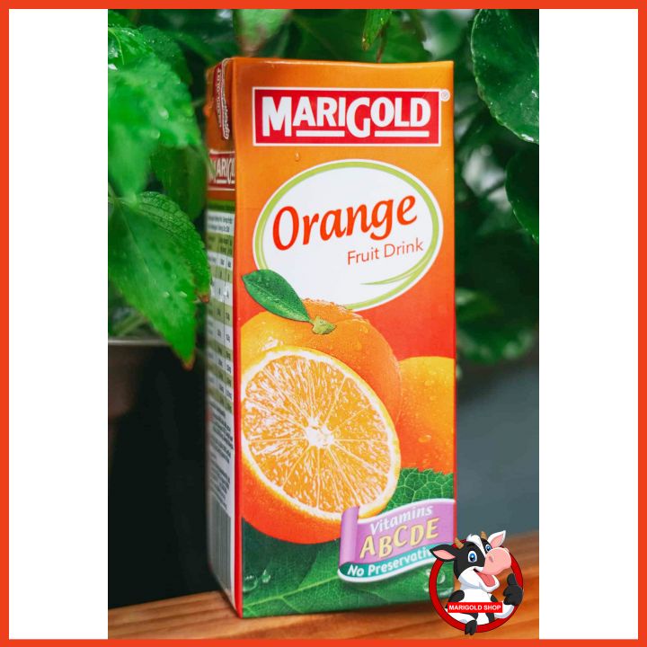 Nước ép cam Marigold hộp 250ml ít đường ít đường - Marigold shop