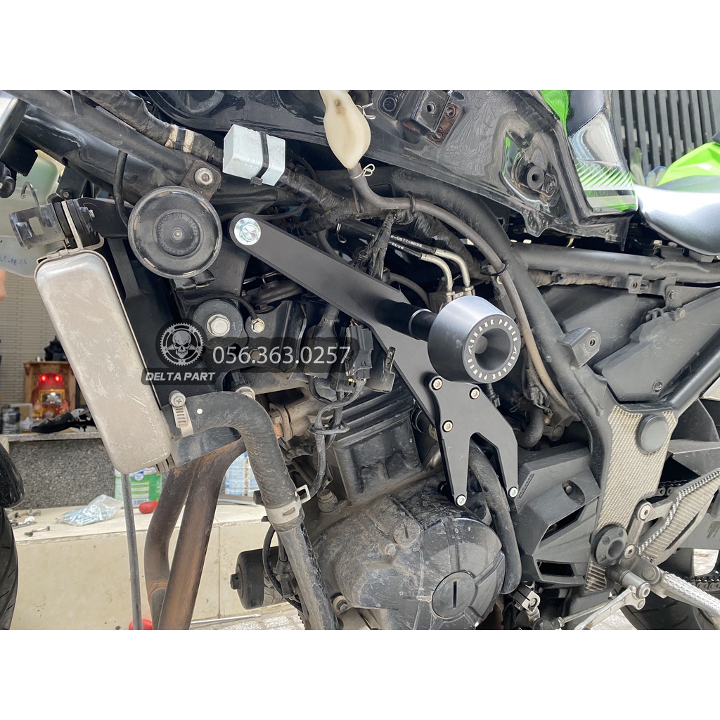 Chống đổ sườn Ninja 300 Chính hãng Power Shark - Chống ngã Ninja 300