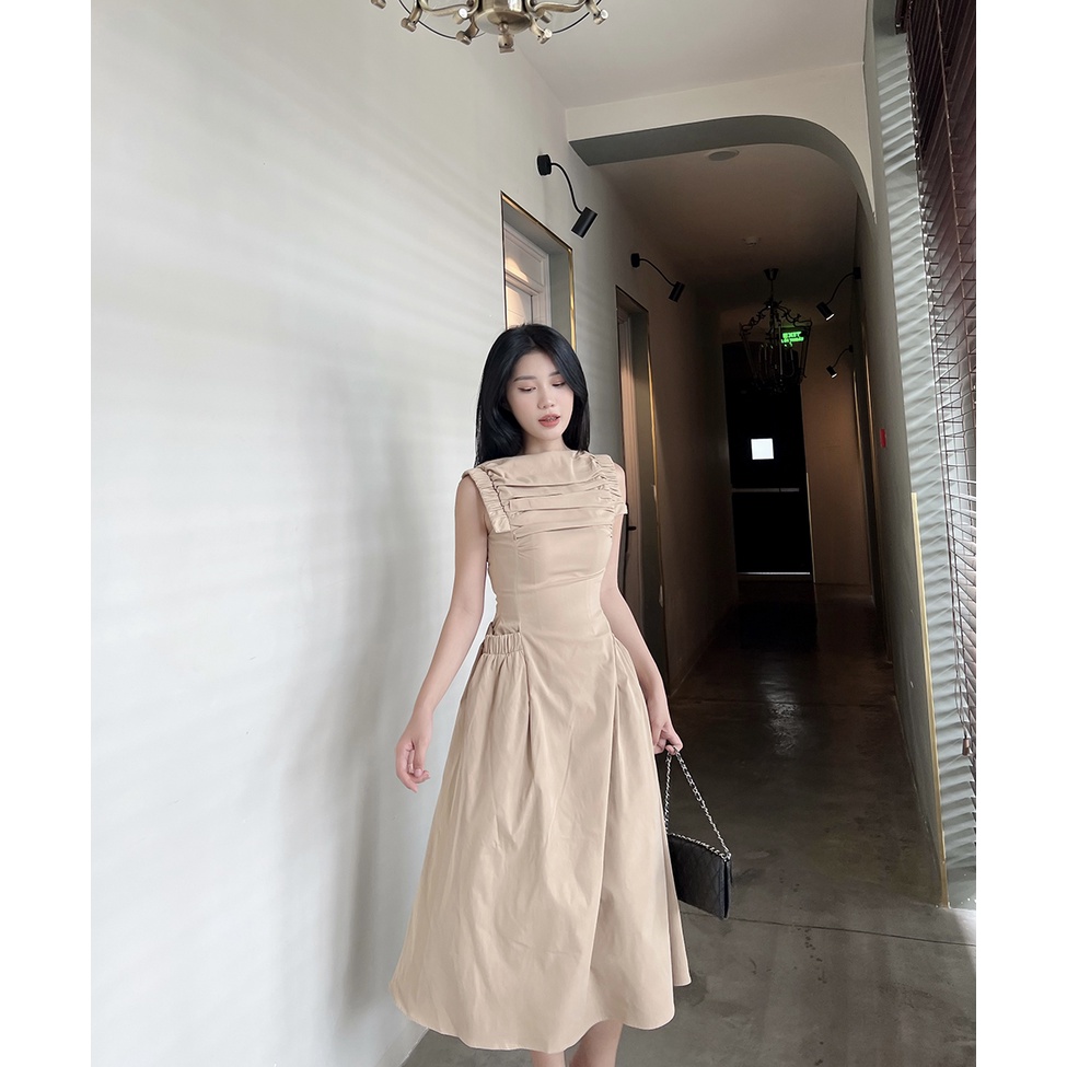 BBSTORE'S  Đầm Xòe Hai Túi Đi Làm Đi Tiệc Siêu Xinh - D1034