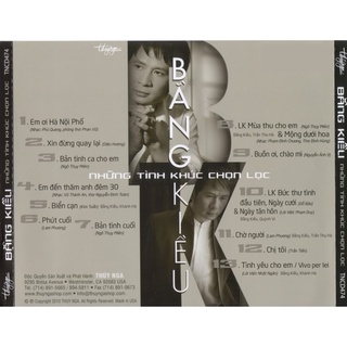 Bộ 6 cd Bằng Kiều phono