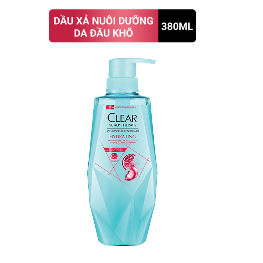 Dầu xả Clear công thức Micellar 380ml/chai