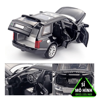 Mô hình xe SUV Range Rover mở hết cửa 1:32 Đen