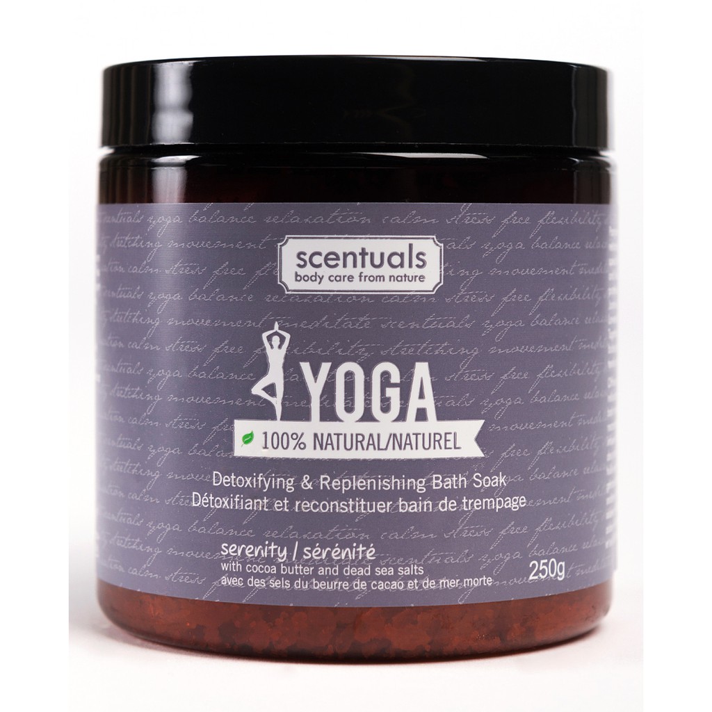 Muối Tắm Ngâm Thư Giãn Thải Độc Yoga Serenity 250gr - Scentuals