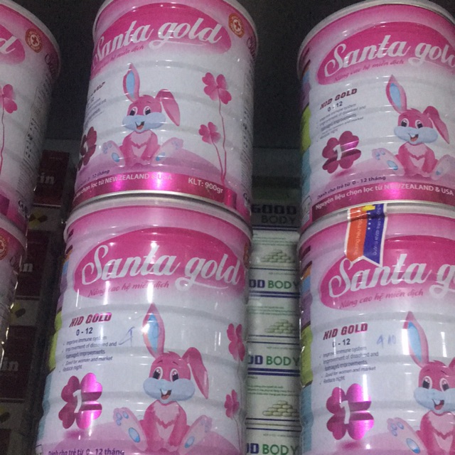 Sữa santa gold cho trẻ 0-12 tháng