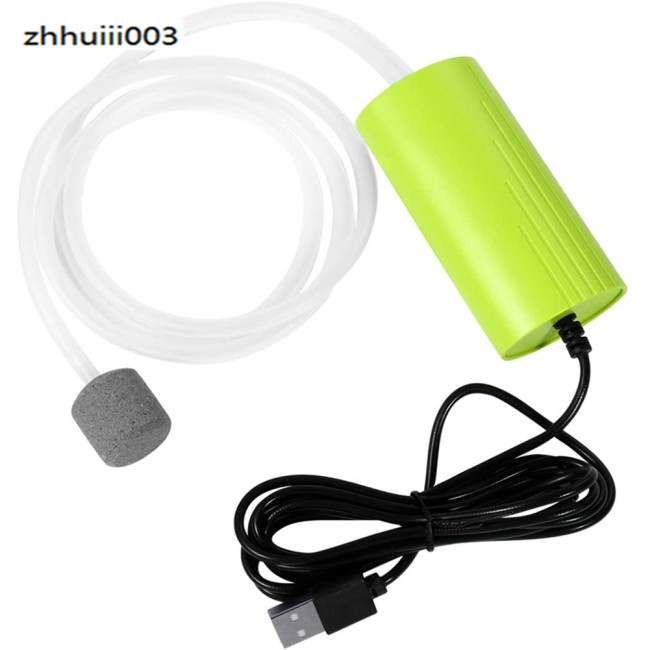 Máy sục khí oxy mini cho bể cá cảnh không gây ồn dùng nguồn USB