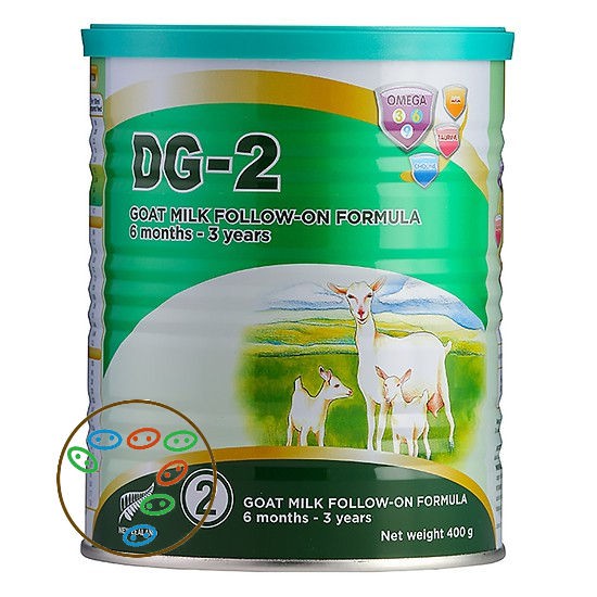 [Date 04/2022] Combo 02 sản phẩm sữa dê công thức DG-2 400g