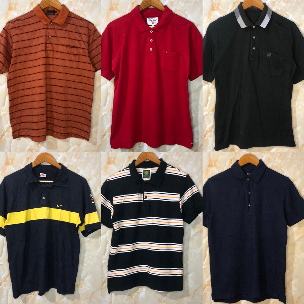 ÁO POLO 2HAND - SIZE M -  ĐỒNG GIÁ 79K - NHÀ KHO NHỎ 2HAND STORE
