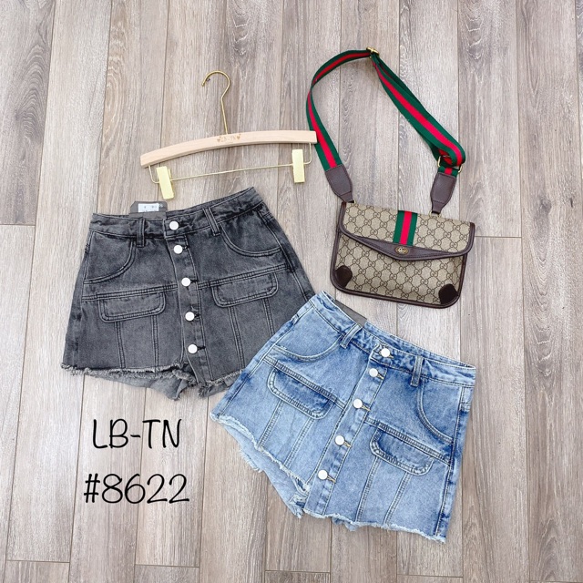 CHÂN VÁY BÒ KHUY VẠT LỆCH MS20090 | BigBuy360 - bigbuy360.vn