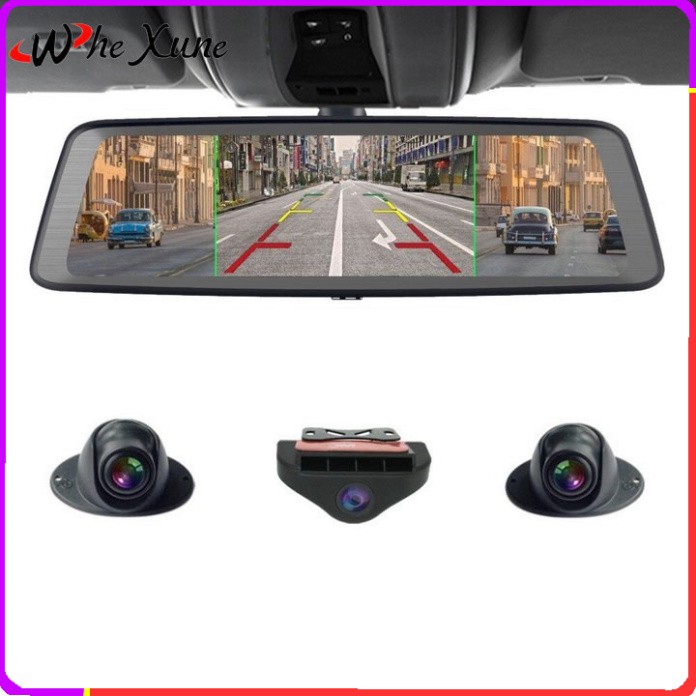 Sản Phẩm Camera hành trình cao cấp WheXune V9 Plus hệ điều hành Android, tích hợp 4 camera,Wifi, GPS, bản đồ dẫn đường N | BigBuy360 - bigbuy360.vn