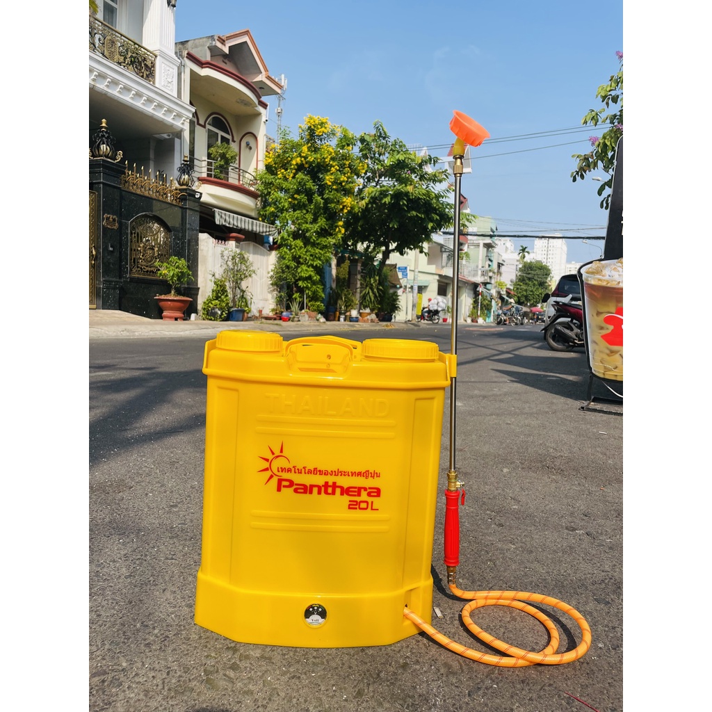 Bình xịt thuốc khử khuẩn Panthera 20L 12V 8AH | 1 bơm | Công nghệ Thái Lan | Bình phun thuốc | Bình xịt điện