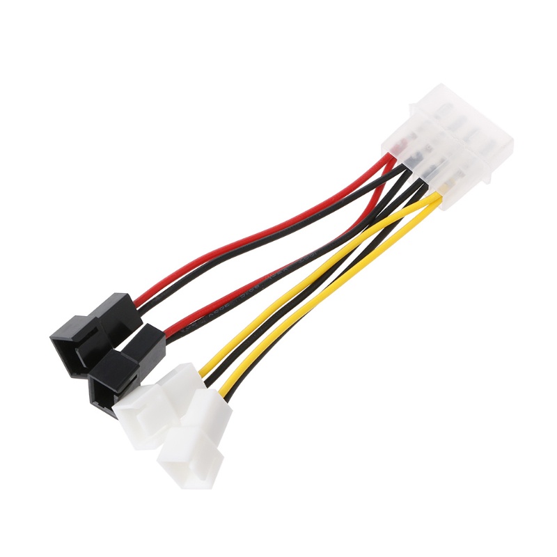 Cáp Chuyển Đổi Nguồn Điện 4-pin Sang 4x 3-pin Tx3 Cho Quạt Tản Nhiệt Mojito Ide Molex