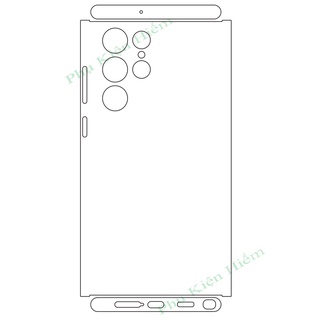 Dán dẻo ppf full viền samsung s22 ultra