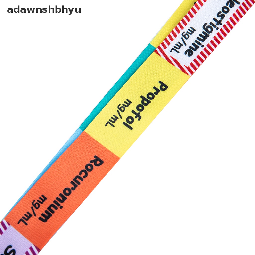 adawnshbhyu Ransitute Medical Lanyard Credit Card ID Holder Bag Doctor Nurse Student Women VN