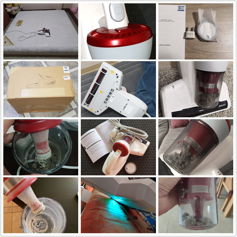 Máy hút bụi giường nệm diệt khuẩn Jimmy JV11 hút sạch bụi bẩn, lông tóc công nghệ UV-C | BigBuy360 - bigbuy360.vn