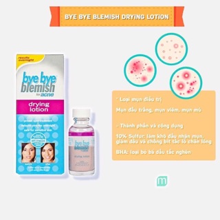 Chấm Mụn 𝐁𝐘𝐄 𝐁𝐘𝐄 𝐁𝐋𝐄𝐌𝐈𝐒𝐇 𝐃𝐫𝐲𝐢𝐧𝐠 𝐋𝐨𝐭𝐢𝐨𝐧