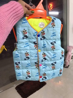 Combo 4 áo Gile phao cho bé chỉ 260k/4 chiếc