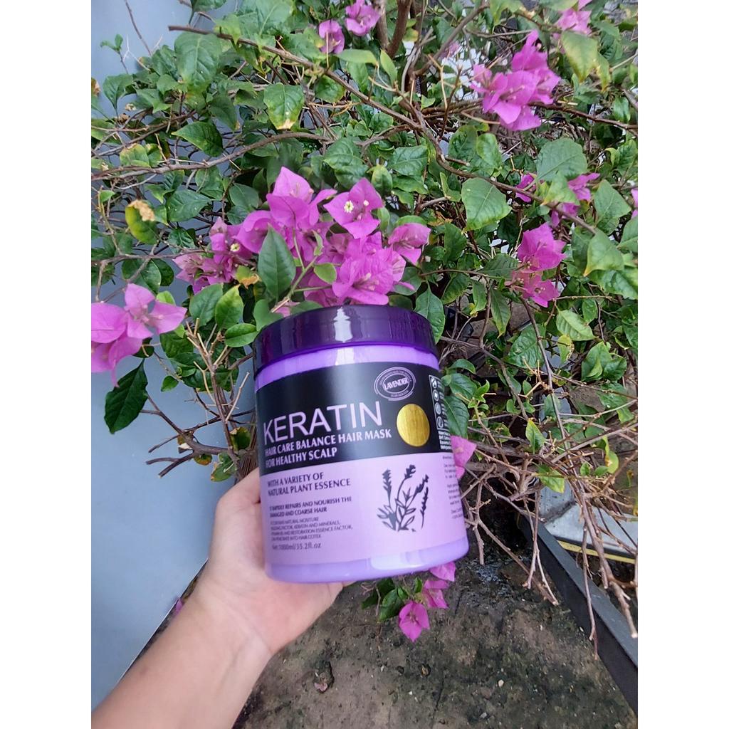 Kem hấp, ủ tóc Keratin Hàn Quốc 1000ml