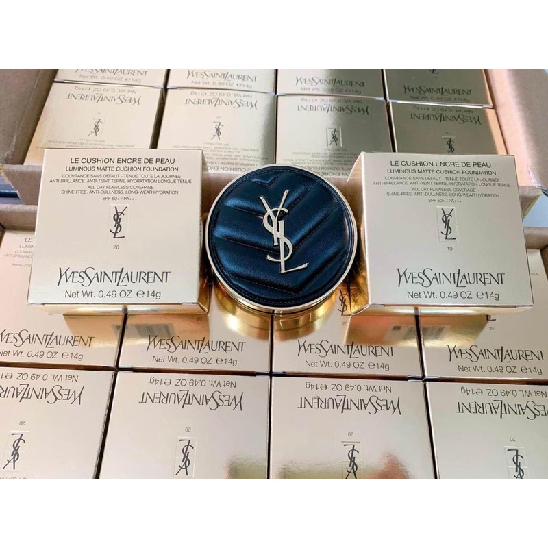 Phấn Nước YSL Le Cushion Encre De Peau Luminous Matte ( Bản Mới Nhất ) B10/B20