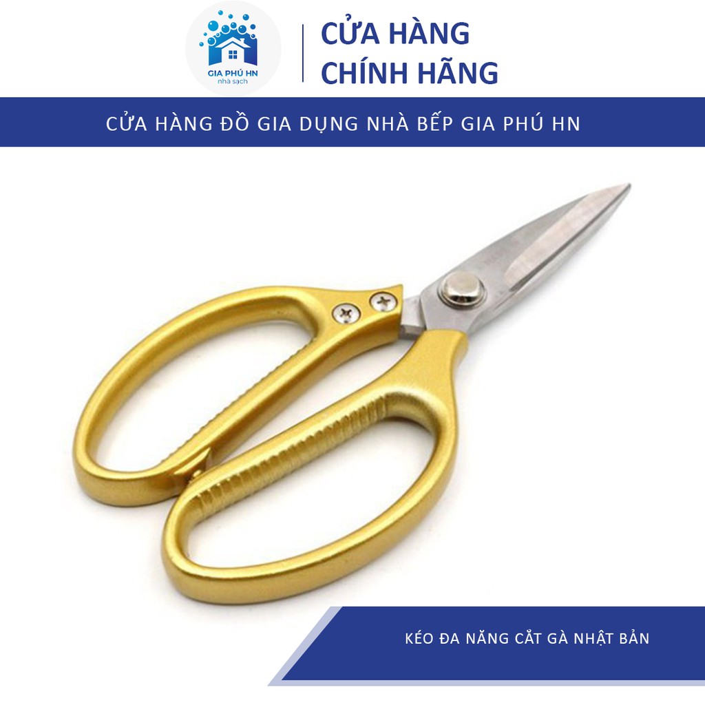 Kéo Đa Năng Nhật Bản, Kéo Cắt Gà, Làm Bếp, Cắt Tỉa Cây Cảnh, ...Hàng Nhật Bản Siêu Bền, Dày Dặn