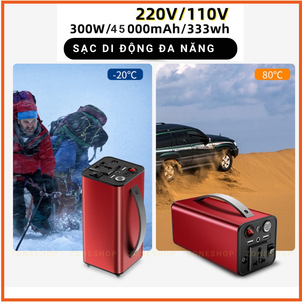 Box sạc dự phòng 45000mAh PADESKY, trạm pin sạc dự phòng đa năng, sạc siêu nhanh PD3.0 & QC3.0 công nghệ châu Âu.