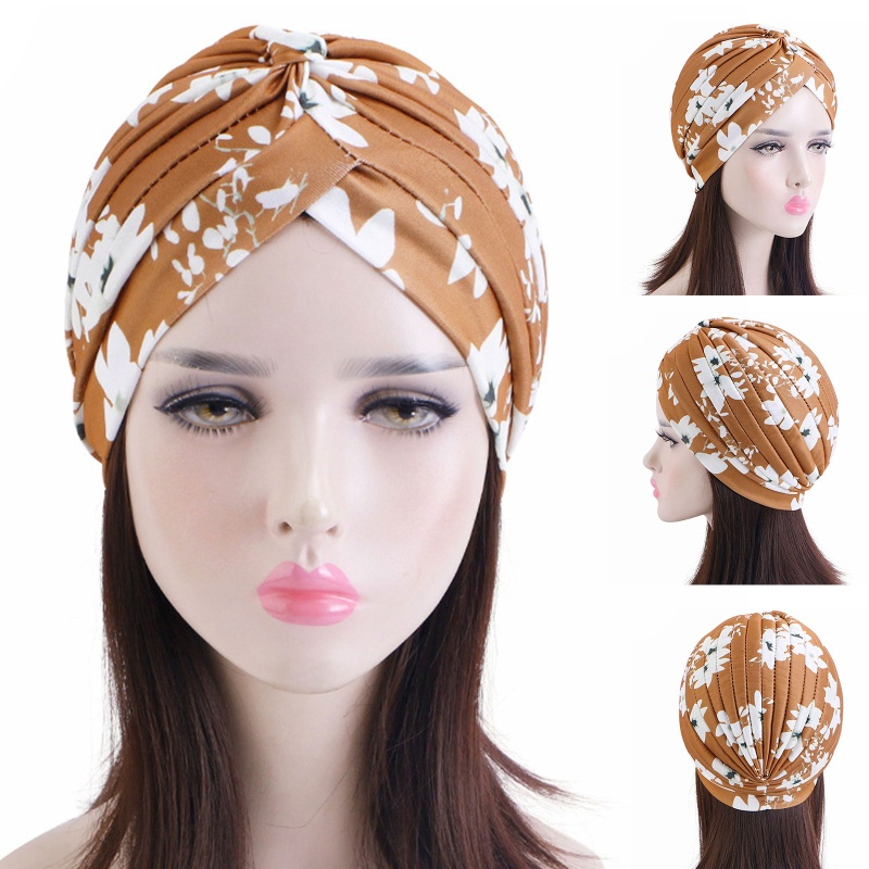 Mũ Turban Mềm Mại Giữ Ấm Mùa Đông Cho Nữ