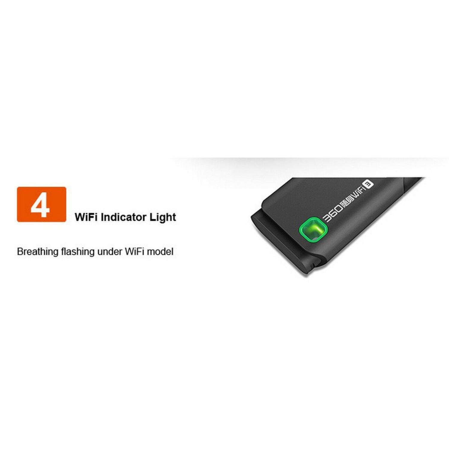 Usb Phát Sóng Wifi Không Dây 360 3rd Gen Mini 300mbps