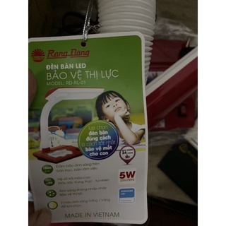 Đèn học chống cận Rạng Đông 5W đèn dài