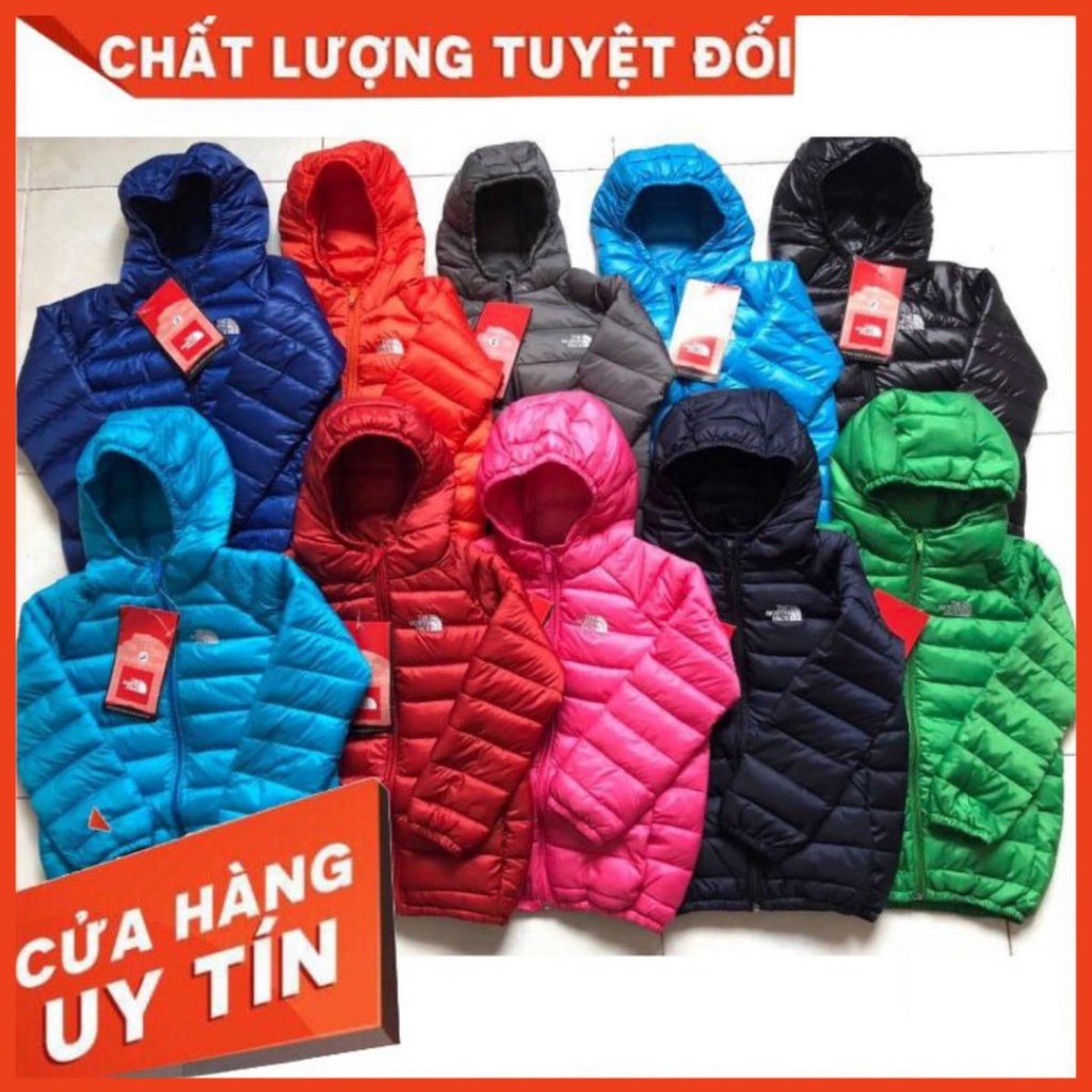 Áo phao The North Face trẻ em đẹp năng động BẢO HÀNH TRỌN ĐỜI