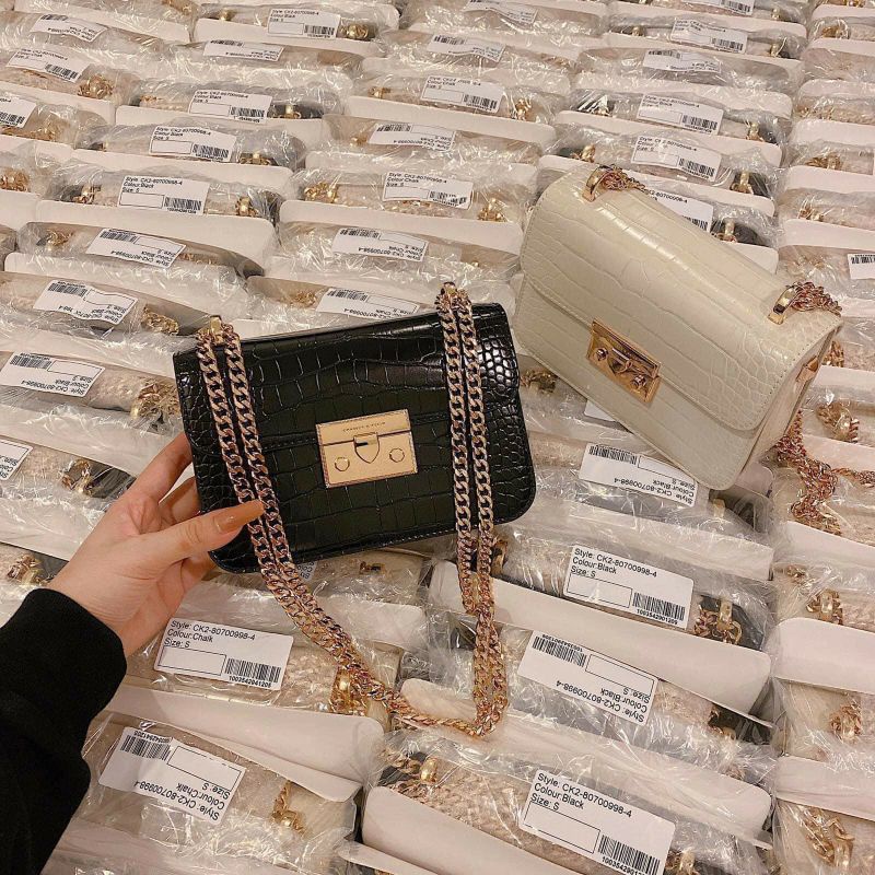 Túi đeo chéo dáng hộp