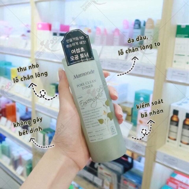 Nước Cân Bằng Mamonde Toner 250ml