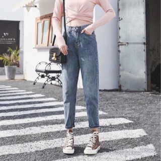 [Chỉ 1 ngày duy nhất] Quần Baggy Form Suôn Đáy Cao Hàng Cao Cấp Vải Bò Dày Dặn TCSD001