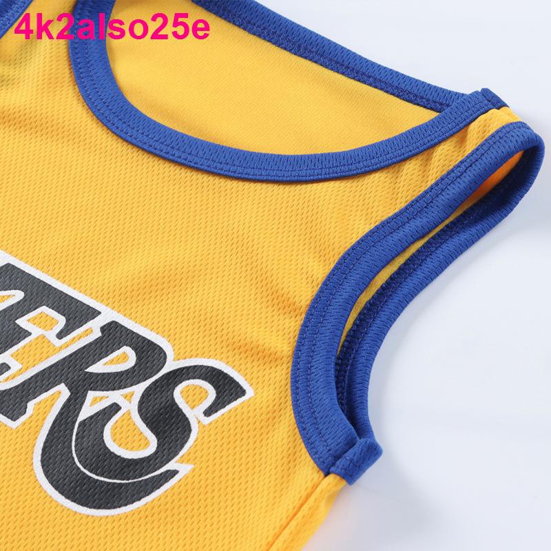 bộ đồng phục bóng rổ trẻ em mùa hè Curry Kobe Jordan áo thể thao nam và nữ vest Hai - đồ