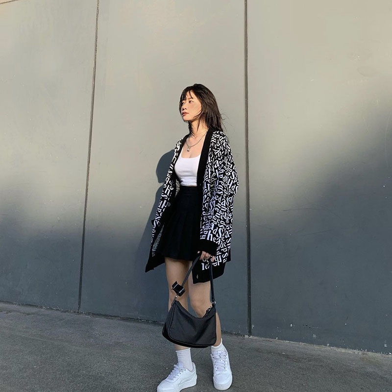 Áo Khoác Cardigan Chữ Len Dày M028 ( Ảnh Thật ) | BigBuy360 - bigbuy360.vn