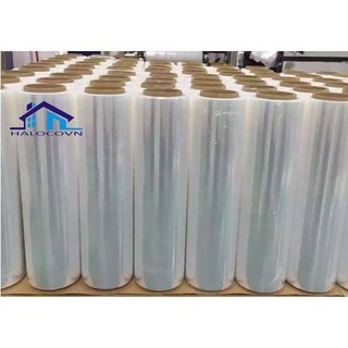 Màng PE Khổ 50cm nặng 2.3kg , Màng PE Quấn Pallet, Quấn Hàng