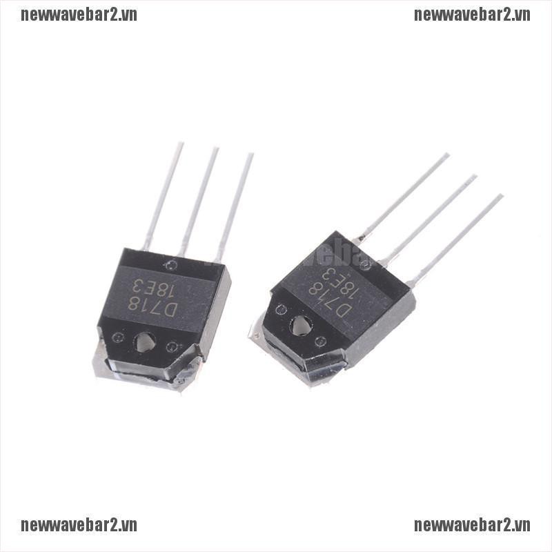 1 Cặp (2 Cái) Bán Dẫn Chính Hãng 2sb688 & 2sd718 Kc Transistor B688 & D718