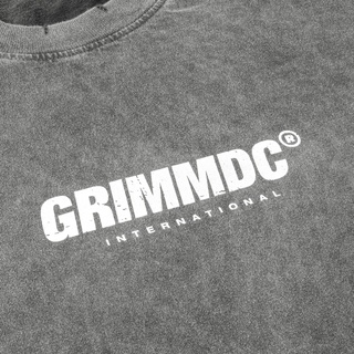 Grimm DC Áo Signature Destroyed collection | CCO PTD. tee // Grey