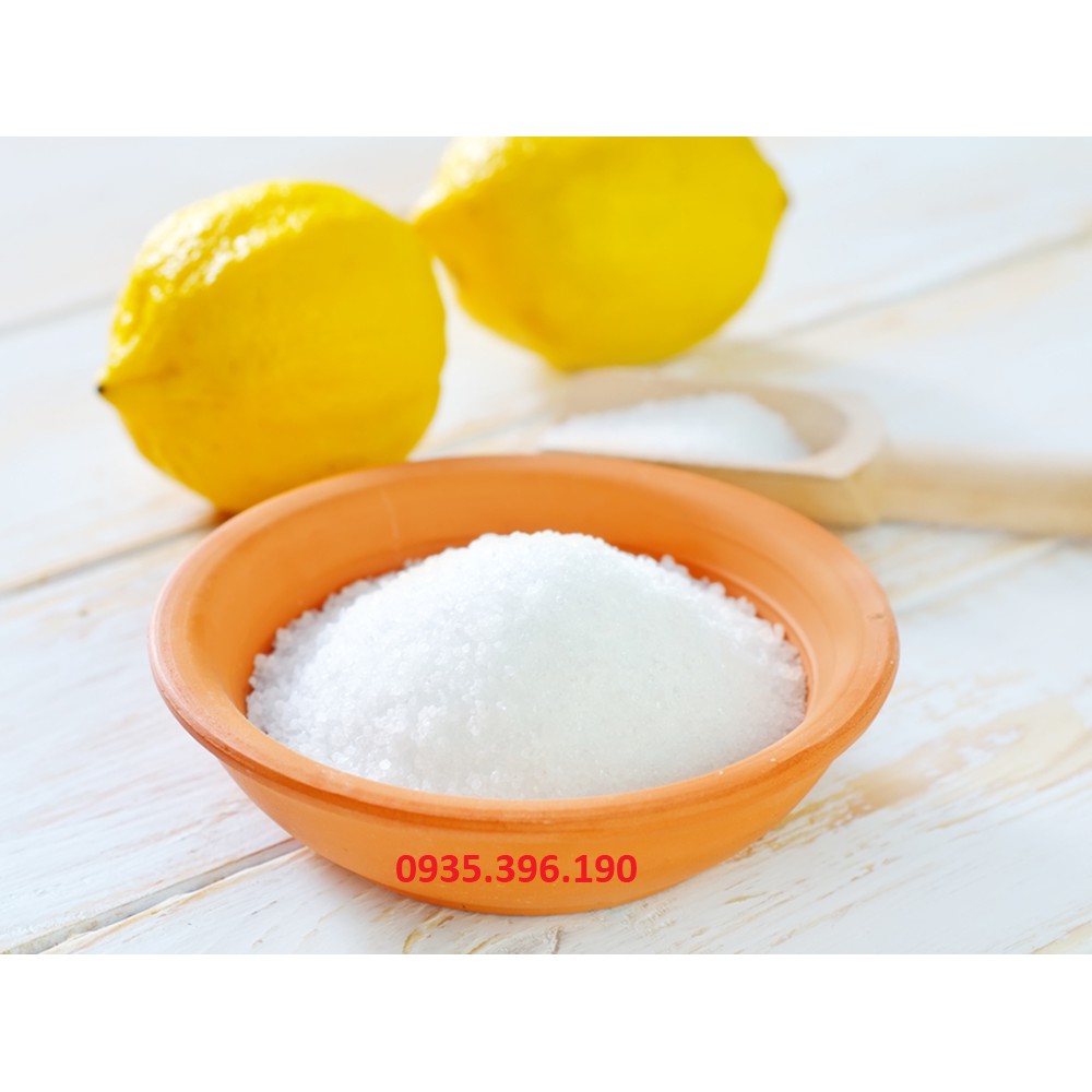 Bột chanh Acid Citric  500g - 1000g tẩy cặn bám làm mỹ phẩm