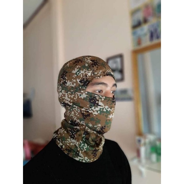 0Mặt nạ ninja, Khăn trùm đầu, khăn chống nắng kiêm khẩu trang.