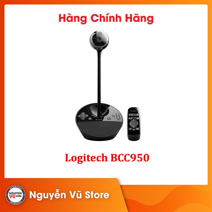 [Mã ELMS3TR giảm 7% đơn 2TR] Webcam Logitech BCC950 - Hàng Chính Hãng