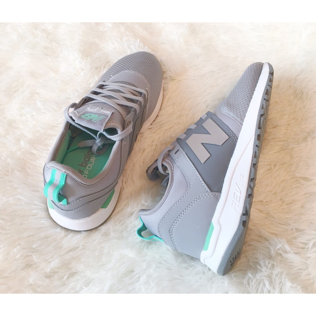 Mới Giày Thể Thao New Balance Nb247 Luxe Kong Hyo-Jin Nb 247 Màu Trắng Đen