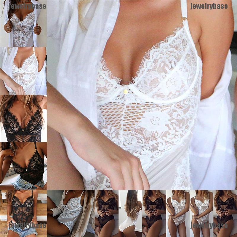 Đồ lót liền thân mặc ngủ phối ren quyến rũ cho nữ | BigBuy360 - bigbuy360.vn