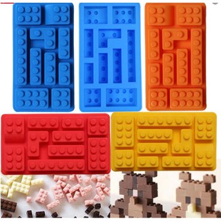 Khuôn silicon hình lego 00-370